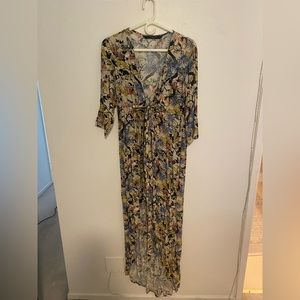 Knorr sisters long floral dress